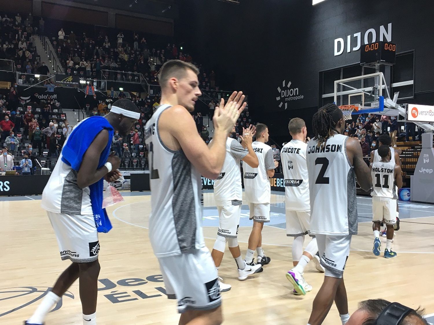Les joueurs de la JDA disputent ce samedi la finale du championnat de France de Jeep Elite
